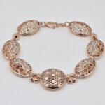 Silver Fancy Chain Bracelet 92.5