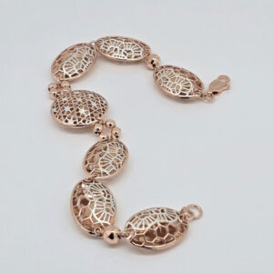 Silver Fancy Chain Bracelet 92.5