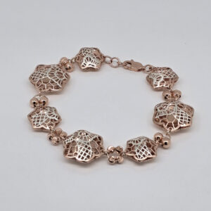 Silver Fancy Chain Bracelet 92.5
