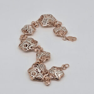Silver Fancy Chain Bracelet 92.5