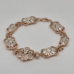 Silver Fancy Chain Bracelet 92.5