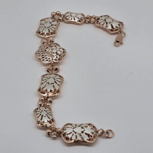 Silver Fancy Chain Bracelet 92.5