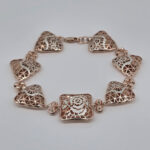 Silver Fancy Chain Bracelet 92.5