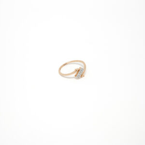 MOISSONITE RING 18K