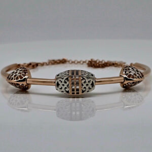 Fancy Silver Kada Bracelet 92.5