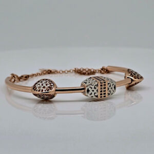 Fancy Silver Kada Bracelet 92.5