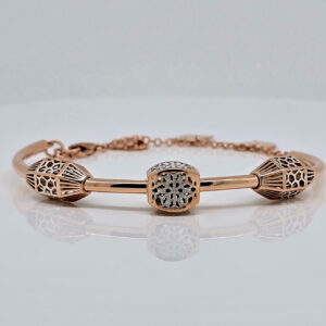 Fancy Silver Kada Bracelet 92.5