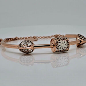 Fancy Silver Kada Bracelet 92.5