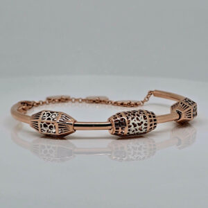 Fancy Silver Kada Bracelet 92.5