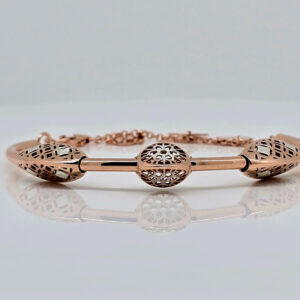 Fancy Silver Kada Bracelet 92.5