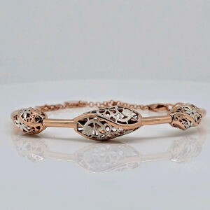 Fancy Silver Kada Bracelet 92.5