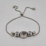 Silver Adjustable Chain Bracelet 92.5
