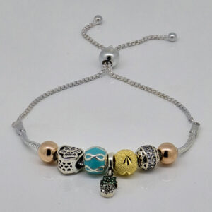 Silver Adjustable Chain Bracelet 92.5