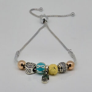 Silver Adjustable Chain Bracelet 92.5