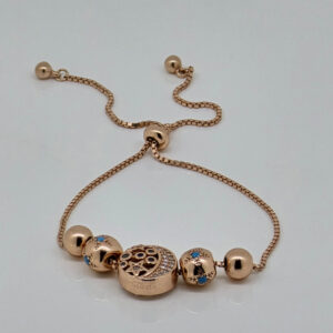 Silver Adjustable Chain Bracelet 92.5