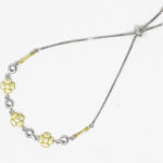 SILVER ADJUSTABLE CHAIN BRACELET92.5