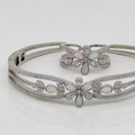 Silver Kada Bracelet Ring 92.5