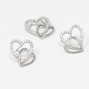 SILVER PENDANT SET 92.5