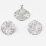 SILVER PENDANT SET 92.5