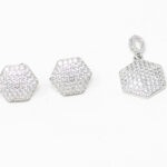 SILVER PENDANT SET 92.5