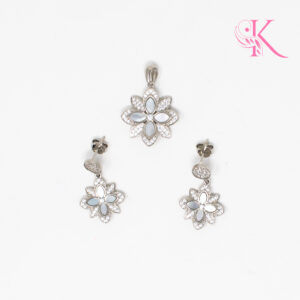 SILVER PENDANT SET 92.5