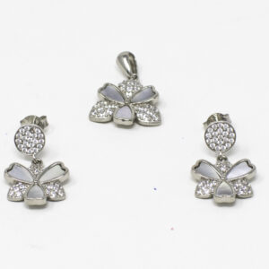SILVER PENDANT SET 92.5