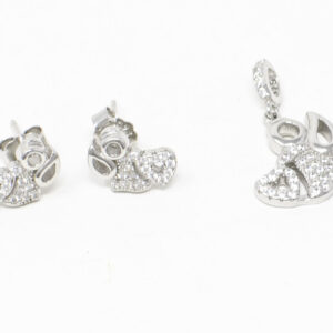 SILVER PENDANT SET 92.5