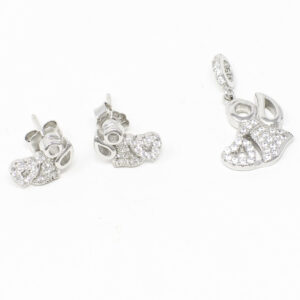 SILVER PENDANT SET 92.5