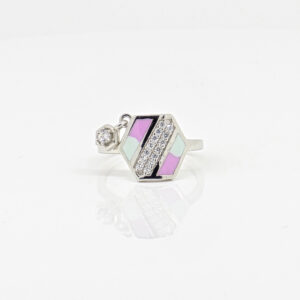 SILVER MINA RING 92.5