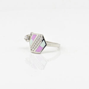 SILVER MINA RING 92.5