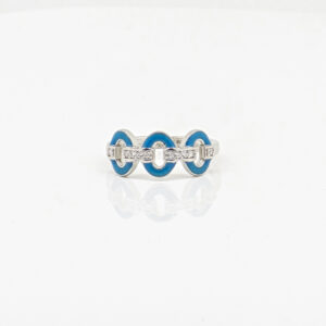 SILVER MINA RING 92.5