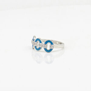SILVER MINA RING 92.5