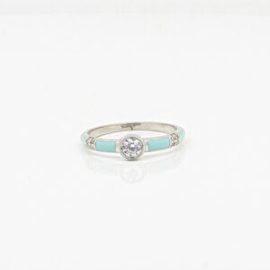 SILVER MINA RING 92.5