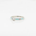 SILVER MINA RING 92.5