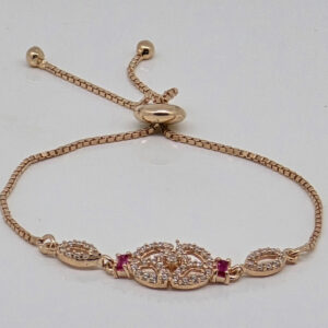 Silver Adjustable Chain Bracelet 92.5