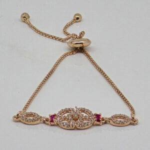 Silver Adjustable Chain Bracelet 92.5