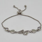 Silver Adjustable Chain Bracelet 92.5
