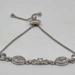 Silver Adjustable Chain Bracelet 92.5