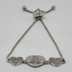 Silver Adjustable Chain Bracelet 92.5