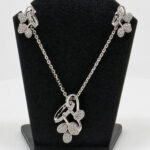 SILVER CAHIN PENDANT SET 92.5