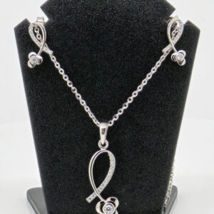 NECKLACE SET SILVER 92.5