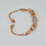 SILVER FANCY CHAIN BRACELET 92.5