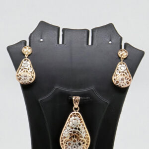 SILVER FANCY PENDANT SET 92.5