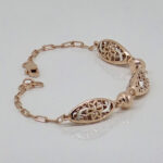 SILVER FANCY CHAIN BRACELET 92.5