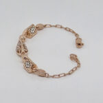 SILVER FANCY CHAIN BRACELET 92.5