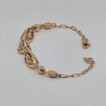 SILVER FANCY CHAIN BRACELET 92.5