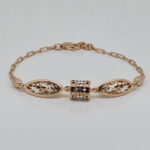 SILVER FANCY CHAIN BRACELET 92.5