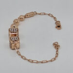 SILVER FANCY CHAIN BRACELET 92.5