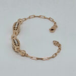 SILVER FANCY CHAIN BRACELET 92.5
