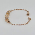 SILVER FANCY CHAIN BRACELET 92.5